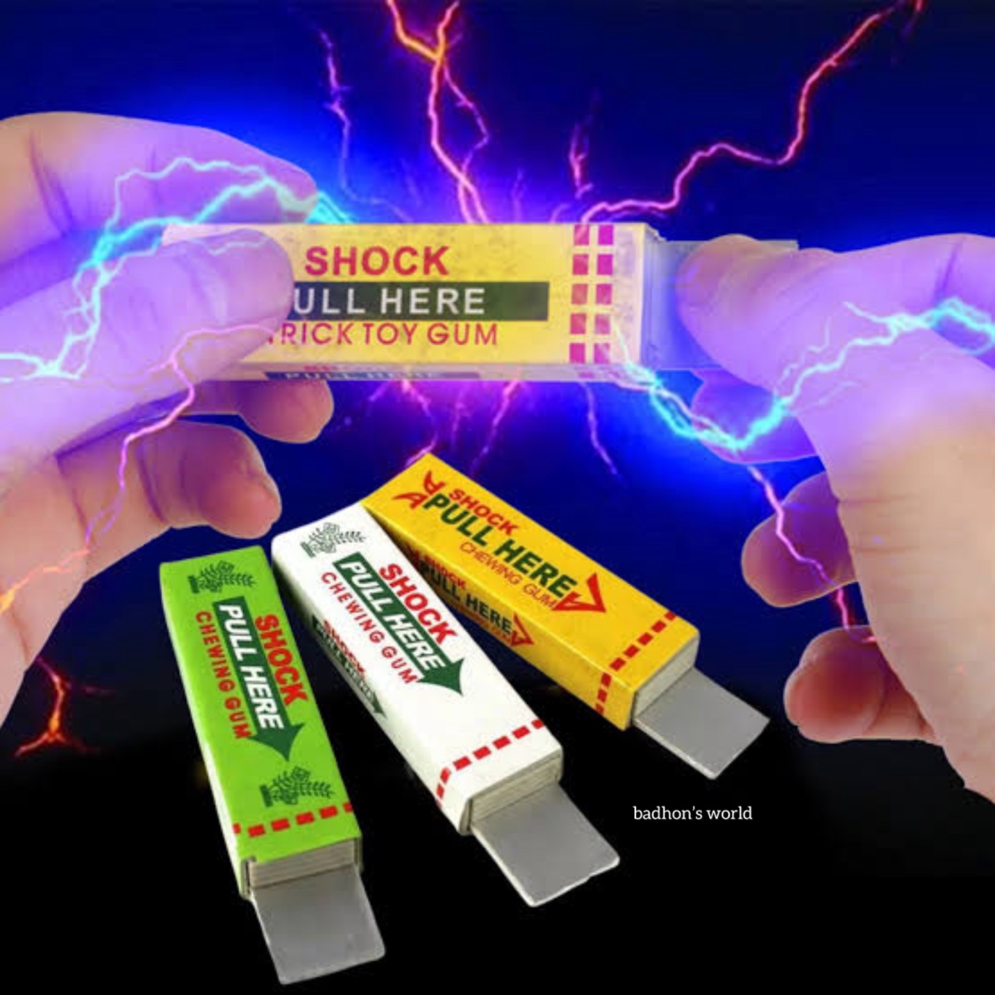 Shock novelty prank toy